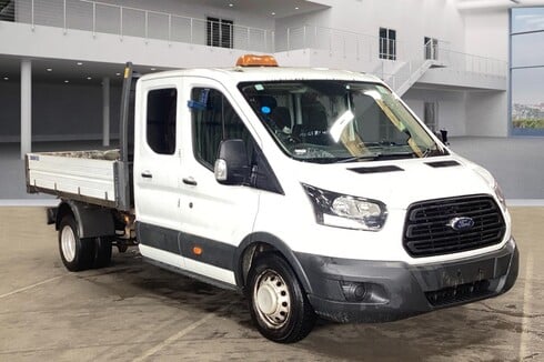 Ford Transit Crew Cab Tipper LWB L3 1 Stop EURO 6 NO VAT