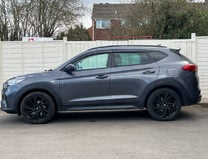 Hyundai TUCSON Sold 1.6 CRDi MHEV N Line SUV 5dr Diesel Hybrid DCT Euro 6 (s/s) (136 ps) 4
