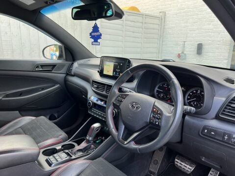 Hyundai TUCSON Sold 1.6 CRDi MHEV N Line SUV 5dr Diesel Hybrid DCT Euro 6 (s/s) (136 ps) 9