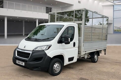 Peugeot Boxer Dropside MWB L2 Blue Hdi 335 Tail Lift Tow Bar EURO 6 NO VAT