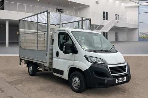 Peugeot Boxer Dropside MWB L2 Blue Hdi 335 Tail Lift Tow Bar EURO 6 NO VAT
