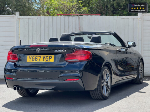 BMW 2 Series 2.0 220d M Sport Convertible 2dr Diesel Auto Euro 5