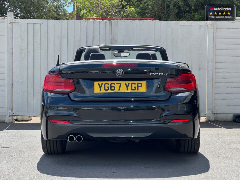 BMW 2 Series 2.0 220d M Sport Convertible 2dr Diesel Auto Euro 6
