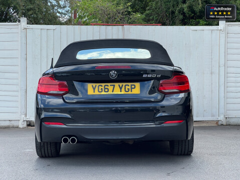 BMW 2 Series 2.0 220d M Sport Convertible 2dr Diesel Auto Euro 34