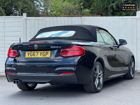 BMW 2 Series 2.0 220d M Sport Convertible 2dr Diesel Auto Euro 35