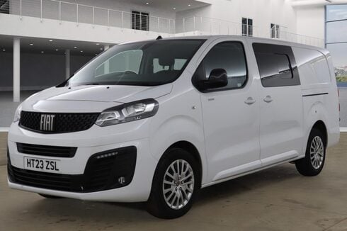 Fiat Scudo Crew Cab LWB L2H1 Bluehdi Primo Air Con Sensors EURO 6