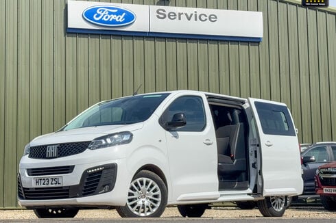 Fiat Scudo Crew Cab LWB L2H1 Bluehdi Primo Air Con Sensors EURO 6