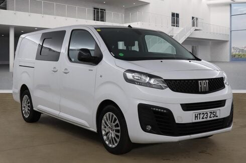 Fiat Scudo Crew Cab LWB L2H1 Bluehdi Primo Air Con Sensors EURO 6