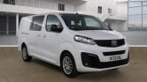 Fiat Scudo Crew Cab LWB L2H1 Bluehdi Primo Air Con Sensors EURO 6 2