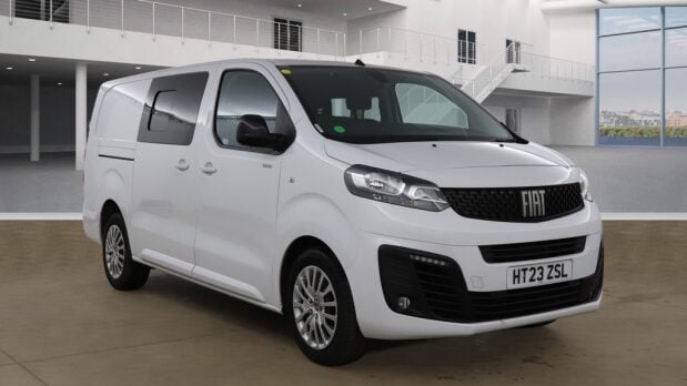 Fiat Scudo Crew Cab LWB L2H1 Bluehdi Primo Air Con Sensors EURO 6 2