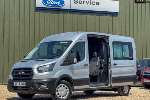 Ford Transit Crew Cab LWB L3H2 Medium Roof 350 Trend Air Con Sensors EURO 6