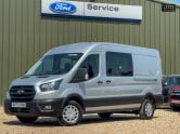 Ford Transit Crew Cab LWB (SOLD CM) L3H2 Medium Roof 350 Trend Air Con Sensors EURO 6 2