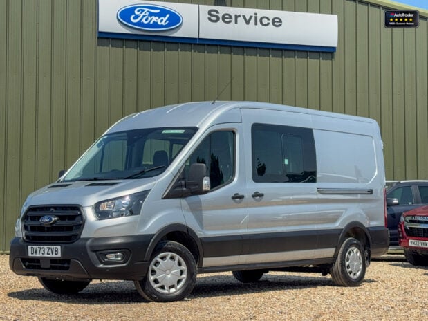 Ford Transit Crew Cab LWB (SOLD CM) L3H2 Medium Roof 350 Trend Air Con Sensors EURO 6 2