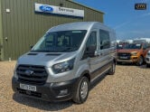 Ford Transit Crew Cab LWB (SOLD CM) L3H2 Medium Roof 350 Trend Air Con Sensors EURO 6 3