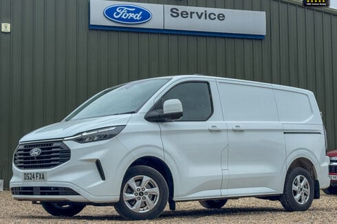 Ford Transit Custom SWB L1H1 Low Roof 280 Limited Air Con Carplay Cruise Sensors EURO 6