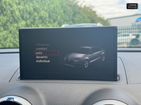 Audi A3 1.6 TDI 30 Black Edition Saloon 4dr Diesel Manual Euro 6 (s/s) (116 ps) 19