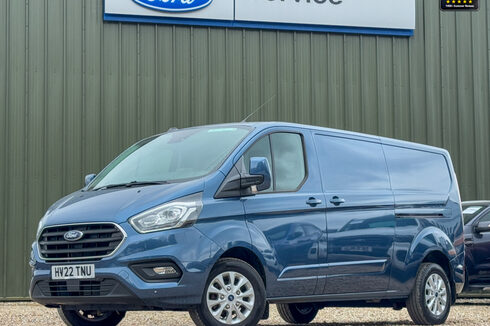 Ford Transit Custom LWB L2H1 Low Roof 300 Limited Air Con Alloys Cruise EURO 6 NO VAT