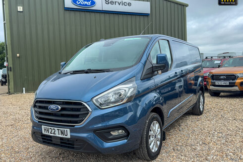 Ford Transit Custom LWB L2H1 Low Roof 300 Limited Air Con Alloys Cruise EURO 6 NO VAT