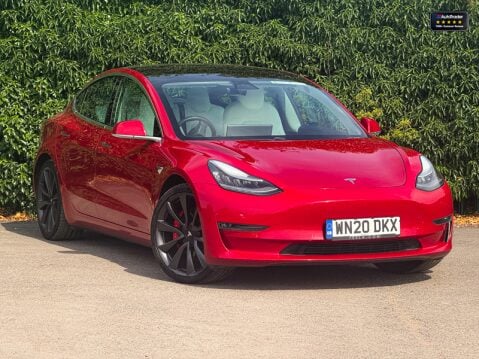 Tesla Model 3 (Sold) (Dual Motor) Performance Saloon 4dr Electric Auto 4WDE (Performance 32