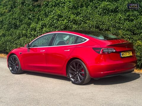Tesla Model 3 (Sold) (Dual Motor) Performance Saloon 4dr Electric Auto 4WDE (Performance 36