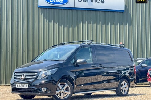 Mercedes-Benz Vito AUTO Crew [SOLD CM] Cab LWB L2H1 Sport Air Con Sensors EURO 6 NO VAT