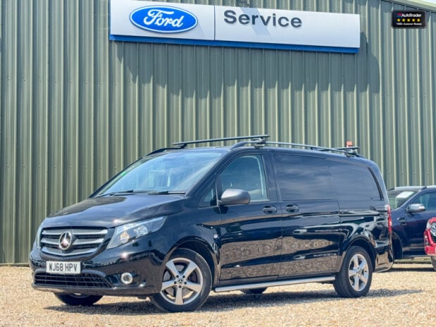 Mercedes-Benz Vito AUTO Crew [SOLD CM] Cab LWB L2H1 Sport Air Con Sensors EURO 6 NO VAT 2