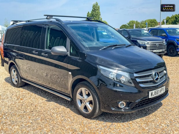 Mercedes-Benz Vito AUTO Crew [SOLD CM] Cab LWB L2H1 Sport Air Con Sensors EURO 6 NO VAT 5