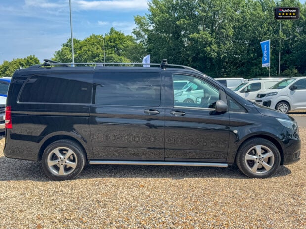 Mercedes-Benz Vito AUTO Crew [SOLD CM] Cab LWB L2H1 Sport Air Con Sensors EURO 6 NO VAT 6