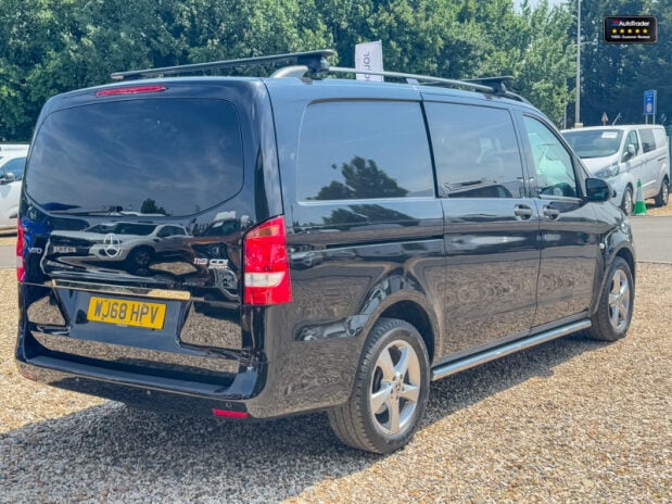 Mercedes-Benz Vito AUTO Crew [SOLD CM] Cab LWB L2H1 Sport Air Con Sensors EURO 6 NO VAT 7