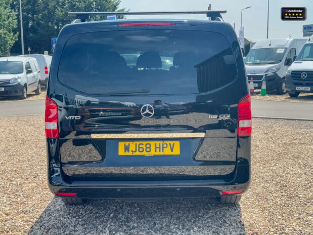 Mercedes-Benz Vito AUTO Crew [SOLD CM] Cab LWB L2H1 Sport Air Con Sensors EURO 6 NO VAT 8