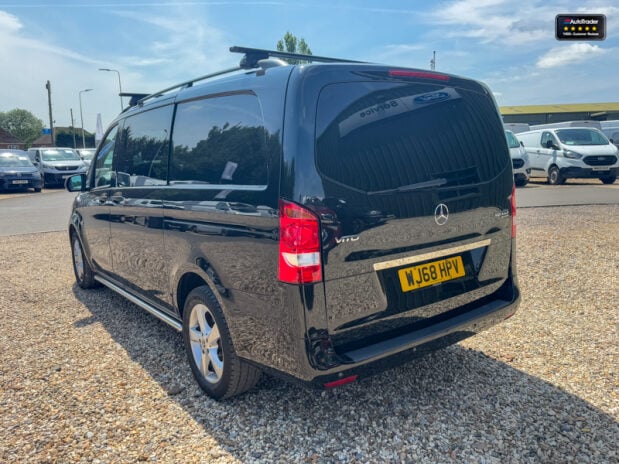 Mercedes-Benz Vito AUTO Crew [SOLD CM] Cab LWB L2H1 Sport Air Con Sensors EURO 6 NO VAT 11