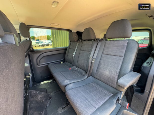 Mercedes-Benz Vito AUTO Crew [SOLD CM] Cab LWB L2H1 Sport Air Con Sensors EURO 6 NO VAT 12