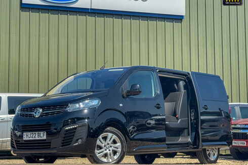 Vauxhall Vivaro AUTO Crew Cab LWB L2H1 Elite Air Con Cam Nav Sensors EURO 6 NO VAT