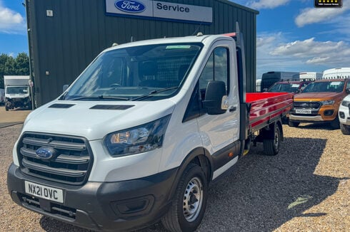 Ford Transit Dropside XLWB L4 350 Leader EURO 6