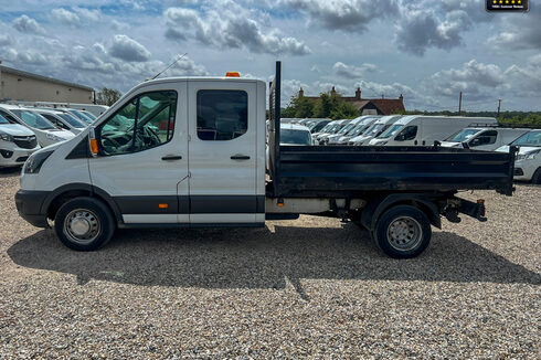 Ford Transit Tipper (SOLD) Crew Cab 350 LWB L3 Tow Bar EURO 6 NO VAT