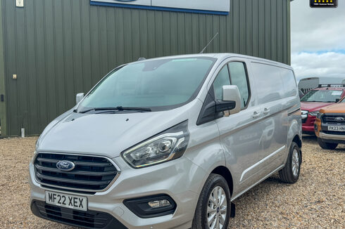 Ford Transit Custom AUTO SWB L1H1 Low Roof 300 Limited Air Con Alloys Sensors EURO 6
