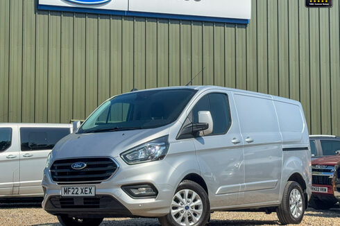 Ford Transit Custom AUTO SWB L1H1 Low Roof 300 Limited Air Con Alloys Sensors EURO 6