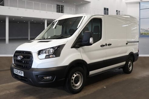 Ford Transit MWB L2H2 Medium Roof 350 Leader Air Con Nav Sensors EURO 6