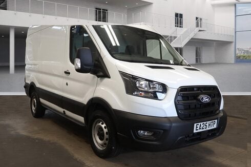 Ford Transit MWB L2H2 Medium Roof 350 Leader Air Con Nav Sensors EURO 6