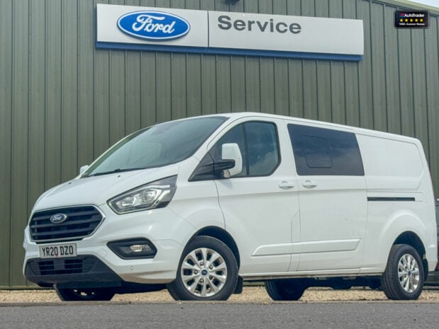 Ford Transit Custom Crew Cab AUTO LWB L2H1 320 Limited Alloys Air Con Sensors EURO 6 2