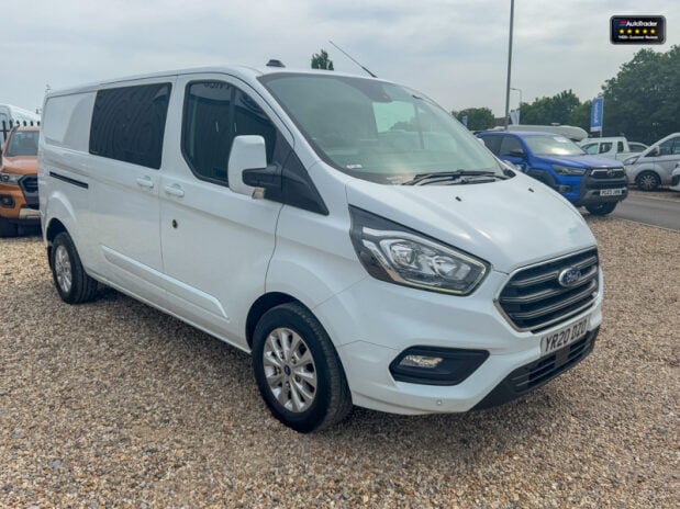 Ford Transit Custom Crew Cab AUTO LWB L2H1 320 Limited Alloys Air Con Sensors EURO 6 5