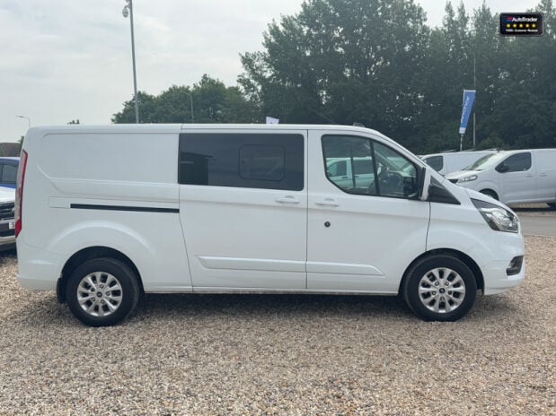 Ford Transit Custom Crew Cab AUTO LWB L2H1 320 Limited Alloys Air Con Sensors EURO 6 6