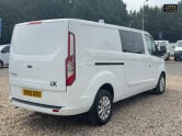 Ford Transit Custom Crew Cab AUTO LWB L2H1 320 Limited Alloys Air Con Sensors EURO 6 7