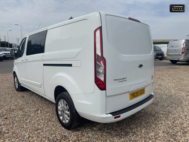 Ford Transit Custom Crew Cab AUTO LWB L2H1 320 Limited Alloys Air Con Sensors EURO 6 11