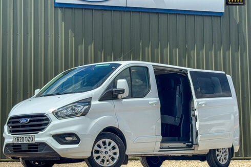 Ford Transit Custom Crew Cab AUTO LWB L2H1 320 Limited Alloys Air Con Sensors EURO 6
