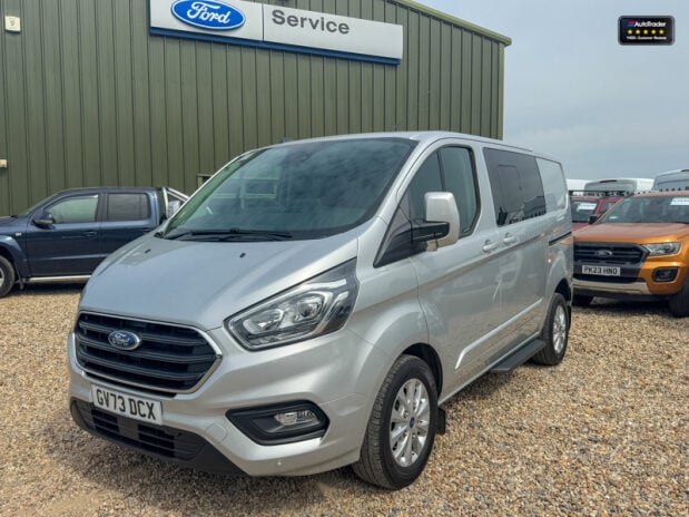 Ford Transit Custom Crew Cab SWB L1H1 AUTO 300 Limited Air Con Cam Sensors EURO 6 NO VAT 3