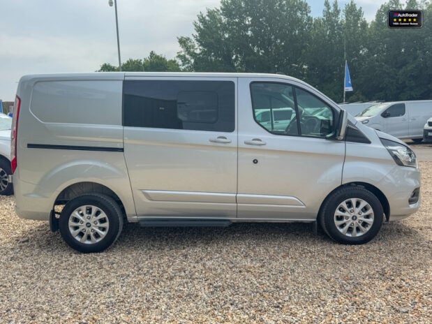 Ford Transit Custom Crew Cab SWB L1H1 AUTO 300 Limited Air Con Cam Sensors EURO 6 NO VAT 6