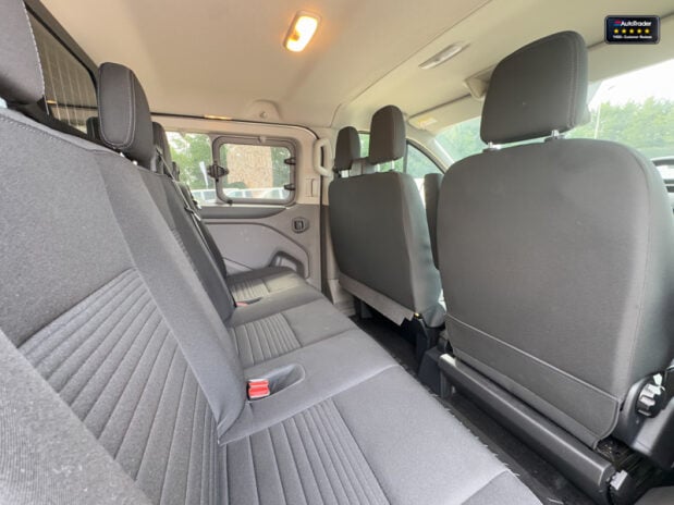Ford Transit Custom Crew Cab SWB L1H1 AUTO 300 Limited Air Con Cam Sensors EURO 6 NO VAT 19
