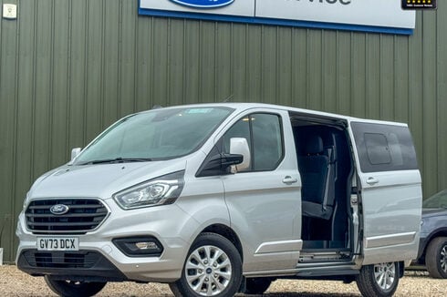 Ford Transit Custom Crew Cab SWB L1H1 AUTO 300 Limited Air Con Cam Sensors EURO 6 NO VAT