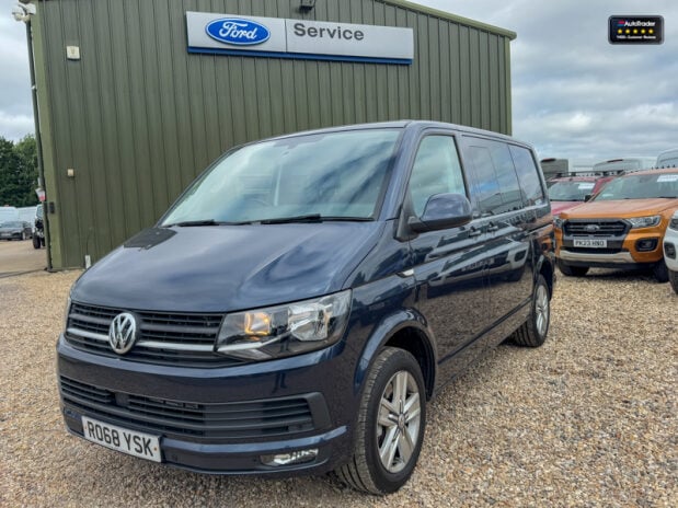Volkswagen Transporter Crew Cab AUTO SWB L1H1 Air Con Cam Sensors Kombi H 3